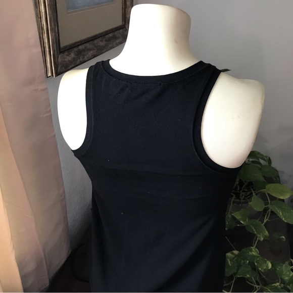 Splendid | Black Sleeveless Maternity Tank- Dress Sz XS - Picture 4 of 13